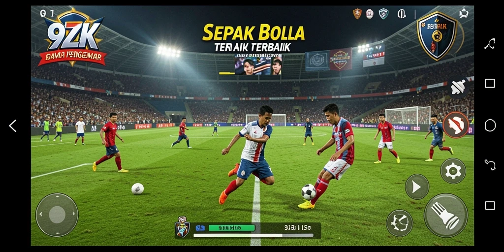 Tampilan gameplay seru dan mendebarkan di 9ZK.