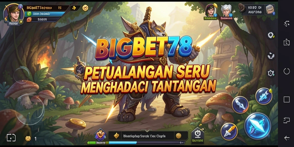 Screenshot gameplay BIGBET78 menampilkan aksi seru dalam petualangan.