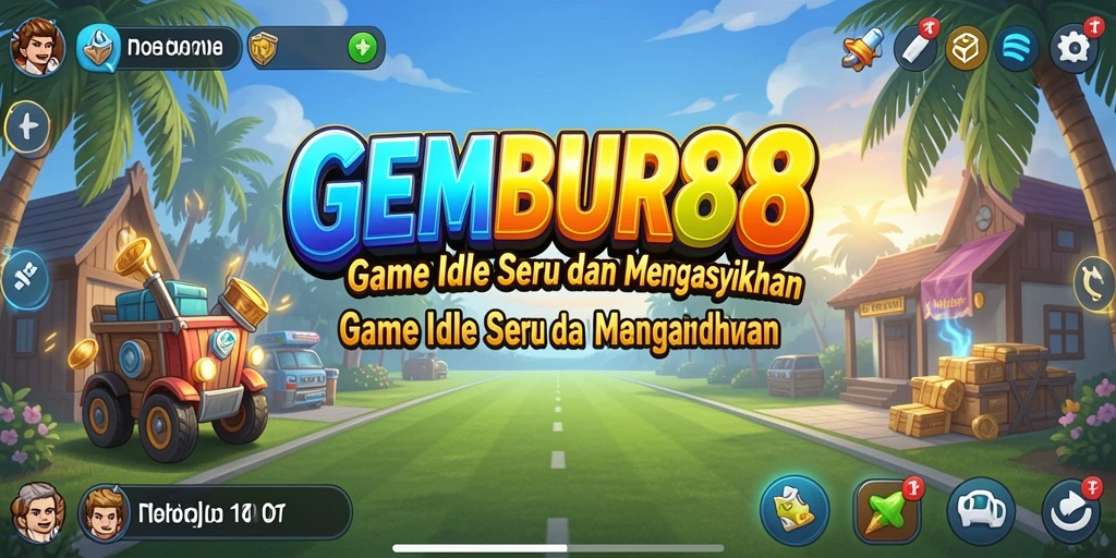 Tampilan gameplay GEMBUR88 yang menarik dan interaktif.