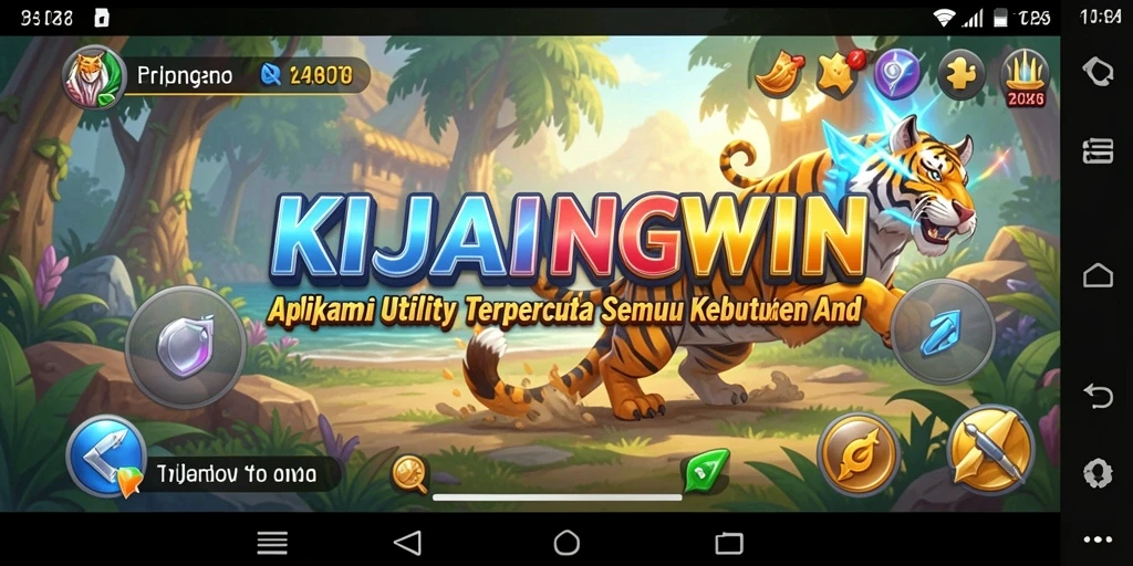 Tampilan antarmuka KIJANGWIN yang bersih dan user-friendly.