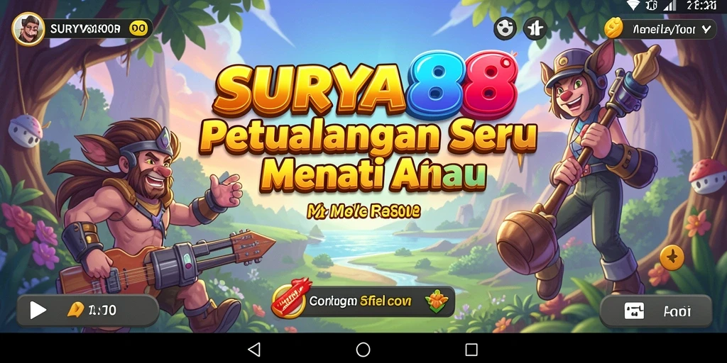 Gameplay petualangan seru dan mendebarkan di SURYA88.